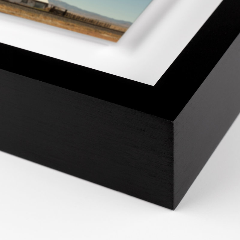 Ranch, Marfa Print by Riley Ryan-Wood, Black, 18" H x 24" W x 1.5" D