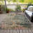 Machine Washable Indoor/Outdoor Cicel ACN1214 Sage Rug-100476284