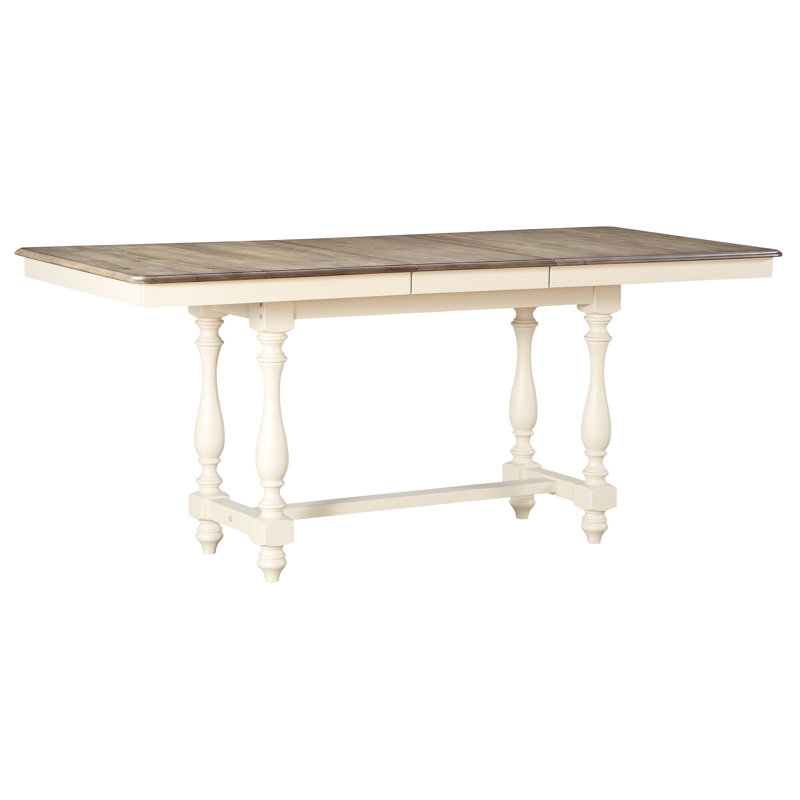 Briana Extendable Solid Wood Dining Table
