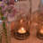 Oakpark Tea Light Hurricane Lantern Set