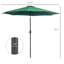 Parasol de marché 9 pi 9 po Cleorand-1459657613