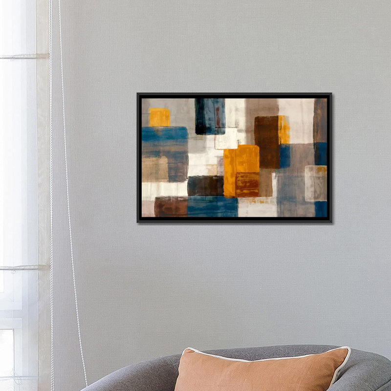 «Commencement I» par Edward Selkirk - reproduction d'art sur toile tendue, H 18 po x l 26 po x P 1,5 po, Pas de tapis