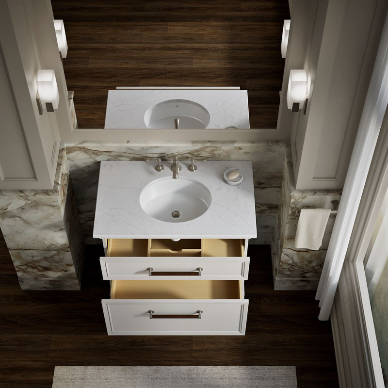 Artifacts Vanity 36 Inches, Linen White