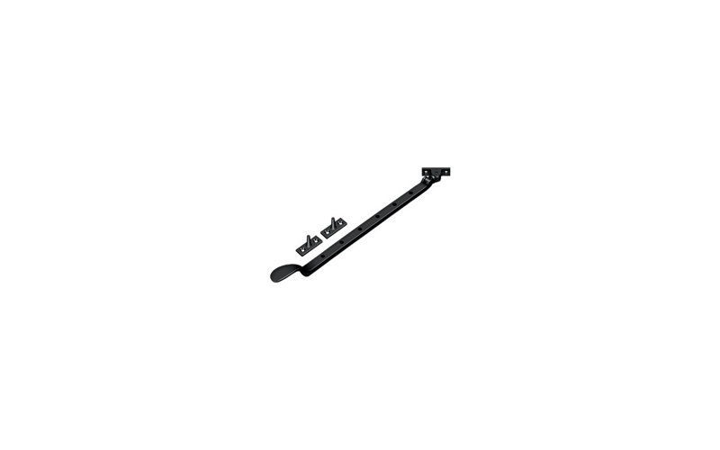 Colonial Casement Stay Adjuster, Black