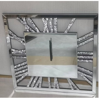 Glass Wall Clock