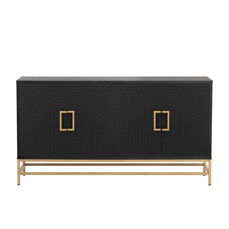Buffet 59,8 po Zadey, Black