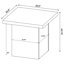 Ensemble de tables basses 2 pièces Exeter