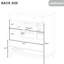 Base d'armoire de salle de bain de 30 po, bois massif et rangement multifonctionnel avec tiroir, tablette réglable, base de meuble-lavabo nécessaire de 30 po, gestion des portes et des tiroirs, requis