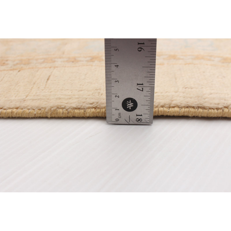 Arabelle One-of-a-Kind 12'3" X 15'4" New Age Wool Area Rug in Ivory