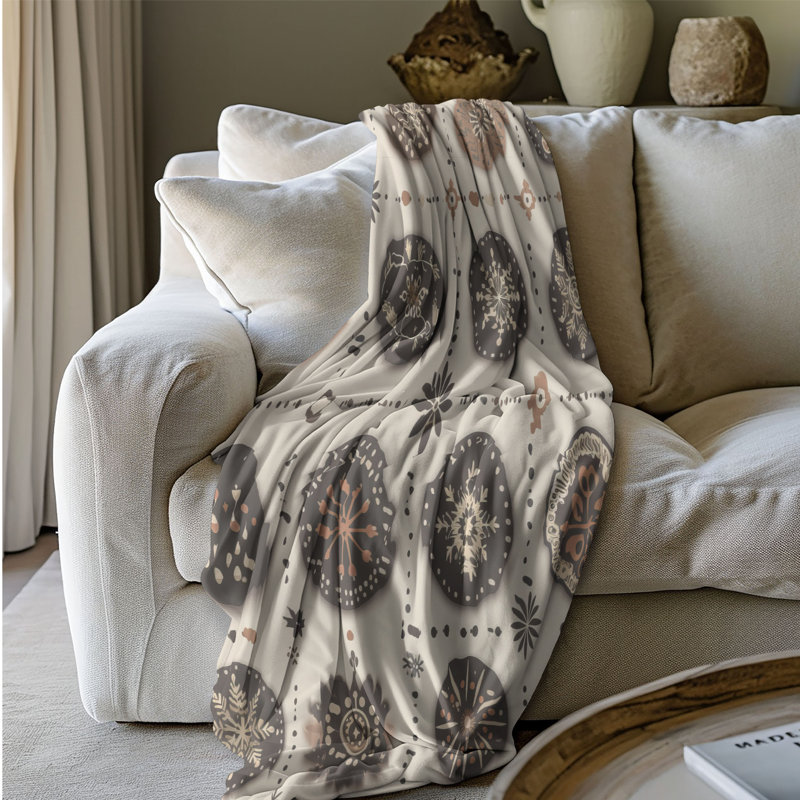 Snow Bits - 1 Piece Premium Blanket, 50" W x 60" L