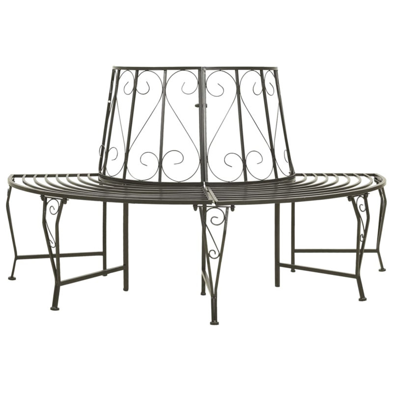 Agosto Steel Outdoor Bench