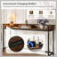 Console industrielle extra longue avec prises de courant et port USB