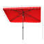 Parasol de marché rectangulaire festonné 118 po Lottie-639035507