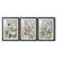 FLORAL Series CCLXII - Impression encadrée sur mesure de qualité supérieure - 3 pièces-1243561408-1243561438