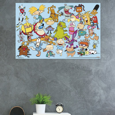 « nick toons-characters », impression sur papier