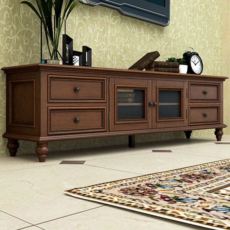 Meuble télé Modern, H 22,83 po x L 94,49 po x l 17,72 po