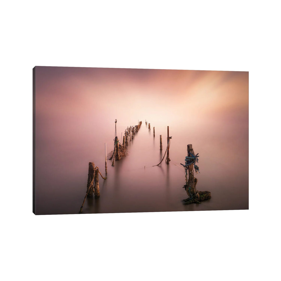 Sticks by Joaquin Guerola - Wrapped Canvas Print