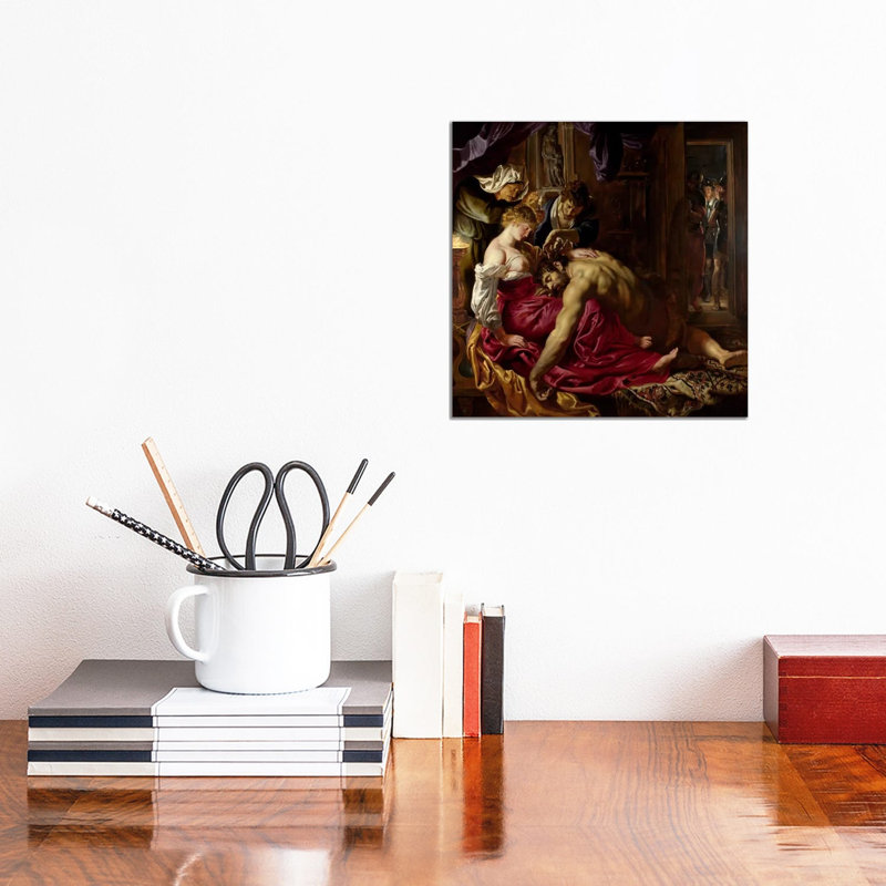 Samson And Delilah by Peter Paul Rubens - Wrapped Canvas Print, 30.48 cm H x 30.48 cm W
