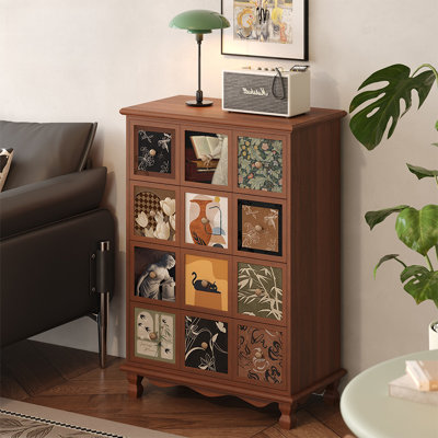 American-style solid wood chest of drawers