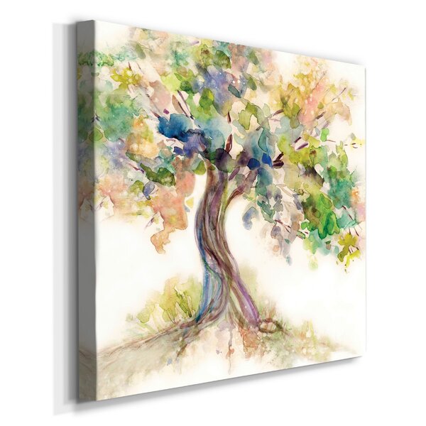 Lark Manor Tree Of Life Framed On Canvas Print & Reviews | Wayfair