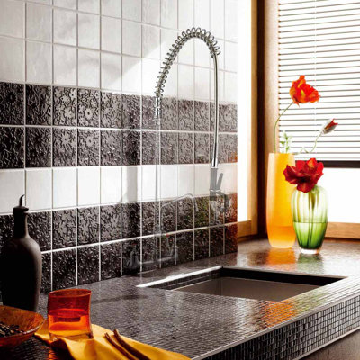 Aquaterior 41" Pre-Rinse Hose Stainless Steel For Commercial Kitchen Sink Faucet