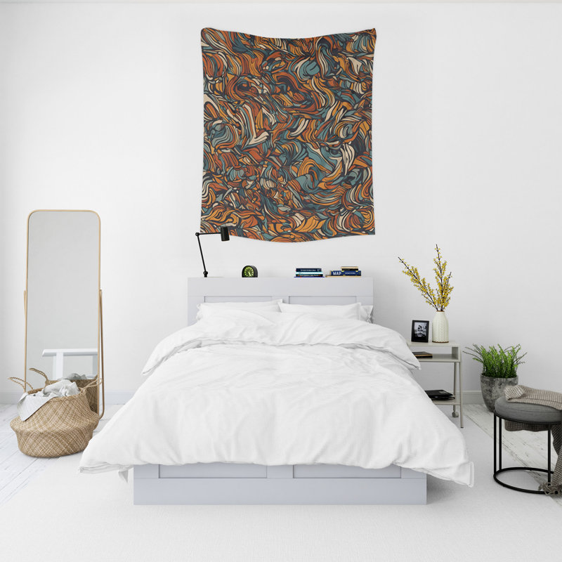 Tapisserie murale, H 88 po x l 104 po