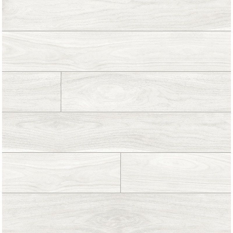 Rouleau de papier peint adhésif L 18 pi x l 20,5 po Bentleigh, Blanc cassé
