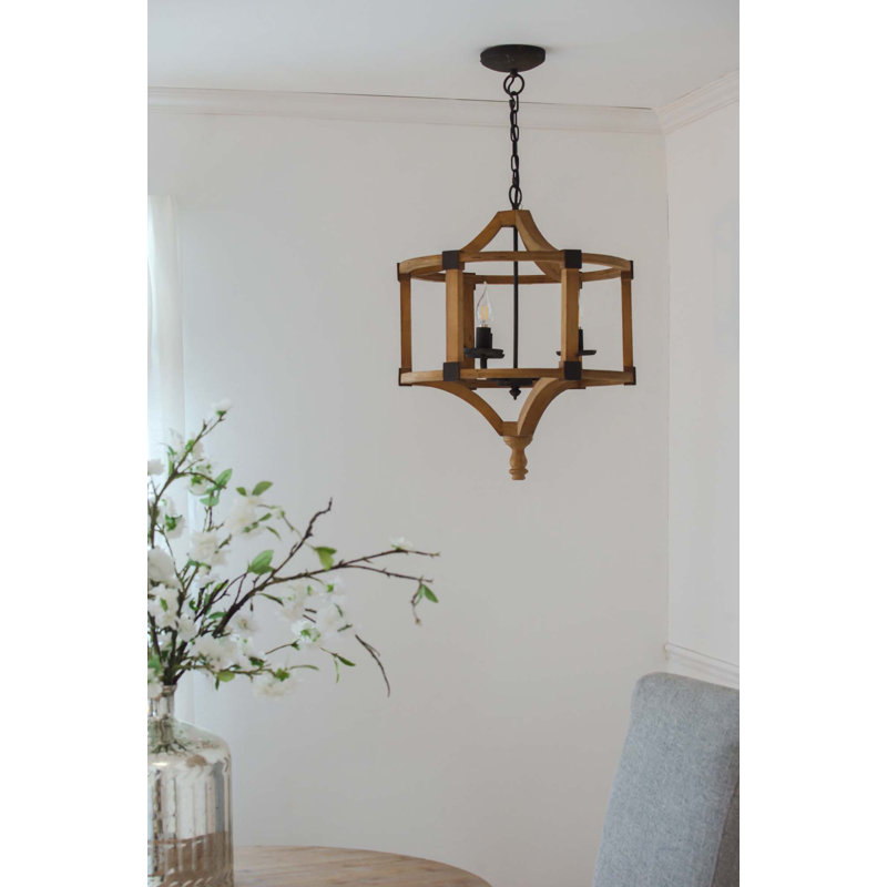 Frink 3 - Light Geometric Chandelier