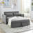 3-In-1 Velvet Sleeper Sofa Bed-97699041