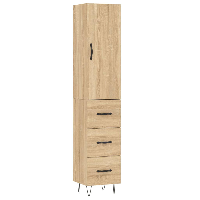 34.5cm Sideboard, Sonoma Oak