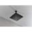 16 Inch Square Rain Shower Head Matte Black 304 Stainless Steel Showerhead