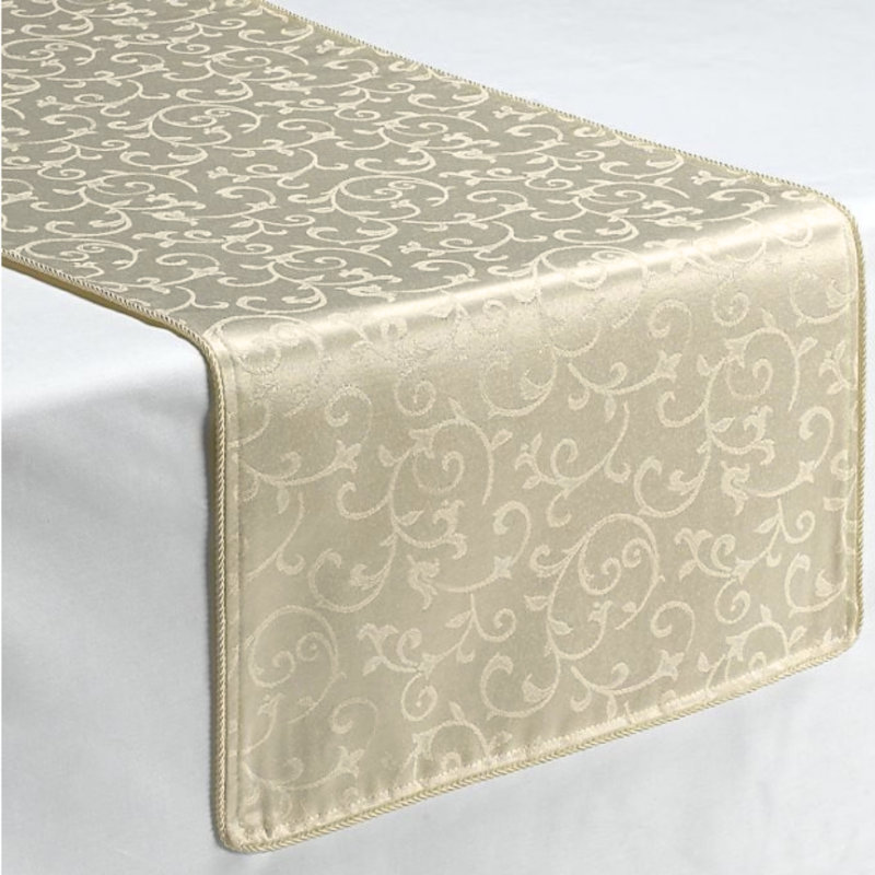Lenox Opal Innocence Runner, 90" Rectangle, Ivory