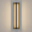 21" Dimmable LED Black Aluminum Outdoor Linear Wall Light-347058866