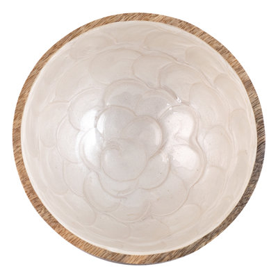 Chassi Home Decor Small Bowl Boxes And Trays | Round Silver Bowl - 7x13x13cm