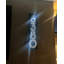Vertical Backlit Modern Address Plaque (4" Numbers - 1 Character) - Grey/Brushed Aluminum-127681985-125781314-125781310
