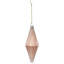 Ribbed Rhombus Ornament Accessory, Set of 6