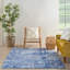 Tapis bleu/blanc-1270626714