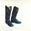 Bottes de cowboy en cuir
