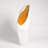 Cowl Lamp-White w/Leaf-Lg-50625056