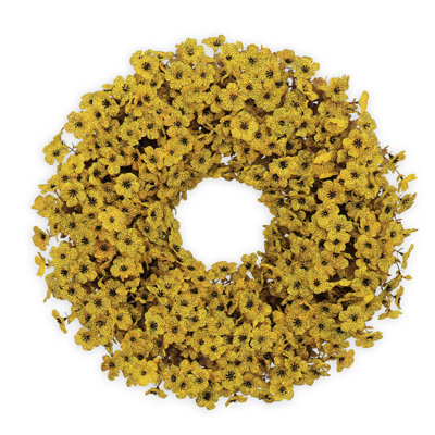 20" Artificial Fall Front Door Wreath, Faux Boxwood Floral Wreath for Indoor&Outdoor Porch,Window Wall,Fireplace,Home Decor