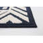 Tapis géométrique bleu / ivoire Kerber-307757726