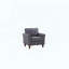 Chaise d'appoint rembourrée avec dossier capitonné-1460568783