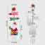 47" Metal Santa Yard Sign with Stakes - Christmas Outdoor Decor