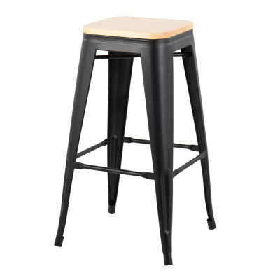 Christie Counter Stool with Metal Frame