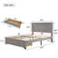 Grand lit plateforme avec rangement Carshalt-679394046
