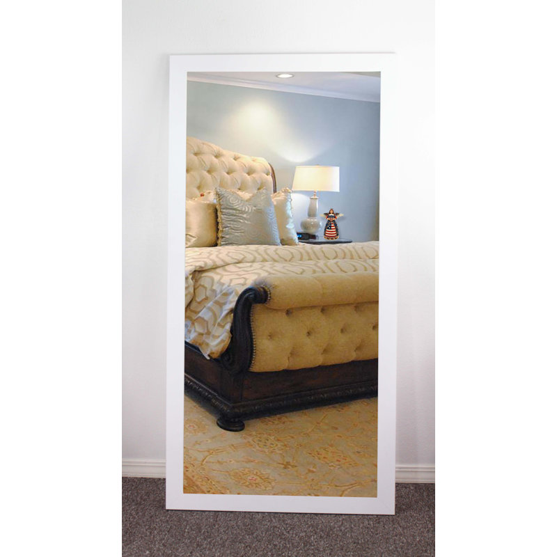 Miroir pleine grandeur Hast Coastal, H 70 po x l 35 po, Blanc