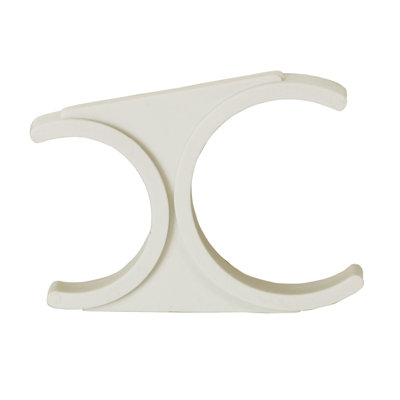 Double pince de 2,5 po x 2 po APEC Water Systems pour contenir un boîtier de membrane en osmose inverse et un boîtier de filtre 5-TCR d'une seule pièce (CLIP2-5X2)