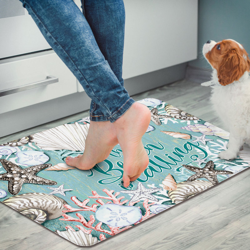 Tapis de cuisine de plage 30 po x 20 po Beach is Calling