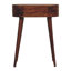 Evonnia 60cm W Solid Wood Bedside Table-711250279