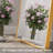 59"*35"Aluminum alloy fine-edged right-angle rectangular gold full-length mirror